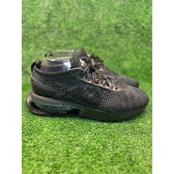 Nike Air Max Flyknit Racer Black “Triple Black” Men’s Size 7.5 FD2764-001 - Picture 1 of 12